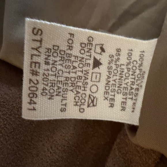 Mystree soft brown teddy bomber jacket size small adorable like new - Picture 7 of 7